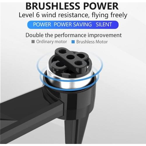 HD 4K Brushless Aerial Drone GPS Positioning Remote Control Aircraft Smart Follow Shooting UVA 5G