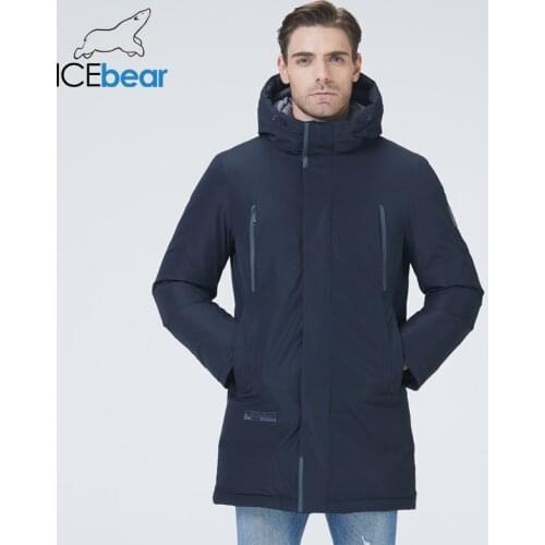 ICEbear 2021 high quality mens clothing winter male jackets fashion brand mens hooded jackets MWD21815I