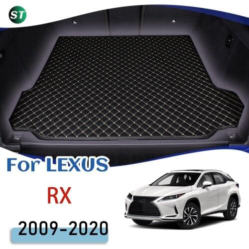 For LEXUS RX 2016-2020 Leather Car Trunk Mat Trunk Boot Mat Liner Pad Cargo pad Carpet Tail Cargo Liner Sline 2017