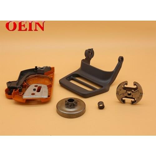 Chain Brake Cover .325"-7T Clutch Drum Handle Guard Lever Kit For Husqvarna 350 340 353 345 Chainsaw Spare Parts