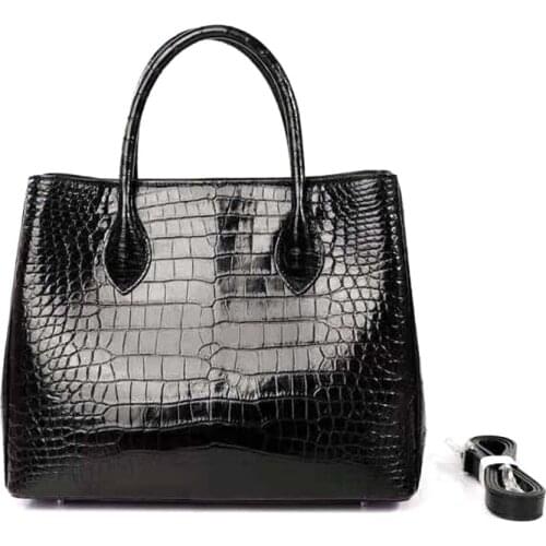 Ouluoer new women handbag crocodile bag women crocodile leather bag