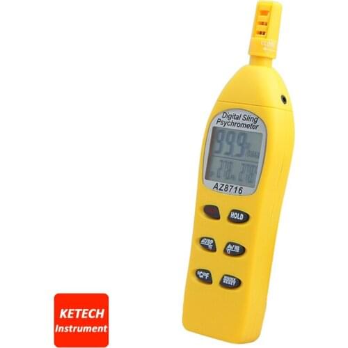 Portable Humidity Temperature Hygro-Thermometer Tester AZ8716