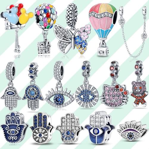 CODEDOG 100% Real 925 Sterling Silver Pink Enamel Lotus Charms Beads Fit Original Pandora Bracelet For Women Jewelry Making