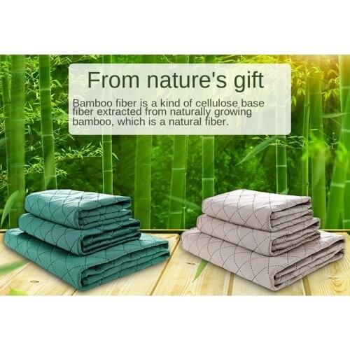 Natural bamboo fiber deodorant urinary moisture-proof pad dog pad pet fixed-point training Pet supplies puppy washable diapers