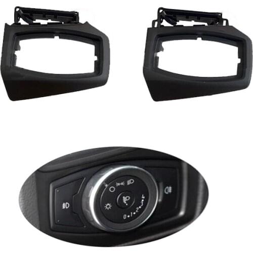 For Ford Focus 2012-18 Car Inner Central Control Dashboard Air Condition Trim Console Fog Light Switch Panel Cover Garnish