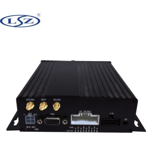 2.0MP AHD 1080P Dual SD Card GPS 3G 4G WIFI School Bus Trailer Truck Taxi Car 4Ch Mobile DVR