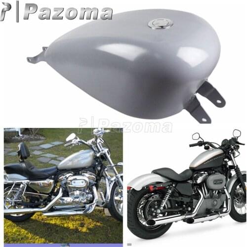 3.3 EFI Motorcycle Gas Tank Motorbike Fuel Tank for Harley Sportster XL 1200 883 2007-2016