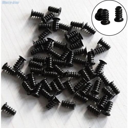 30PCS Black Professional Computer PC Case Cooling Fan Durable Screw for Fans 60mm 80mm 120mm