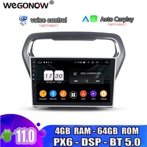 Android 10.0 For Ford ESCORT 2014 2015 64GB ROM 8 core Car DVD Player GPS map RDS Radio wifi Bluetooth 5.0 DVR rear camera TV