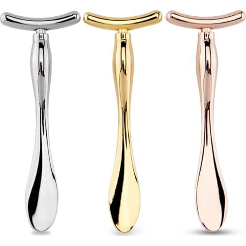 Zinc Alloy Eyes Massage Bar Dark Circle Puffiness Massage Stick Face Skin Tightening Firming Anti-wrinkle Beauty Tool