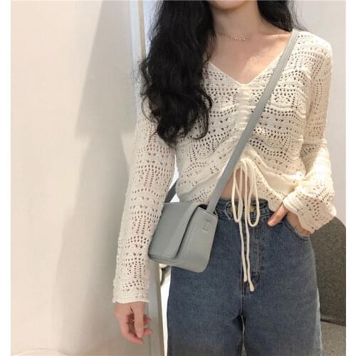 Cheap wholesale 2019 new Autumn Winter Hot selling womens fashion netred casual lady beautiful nice Tops MP276