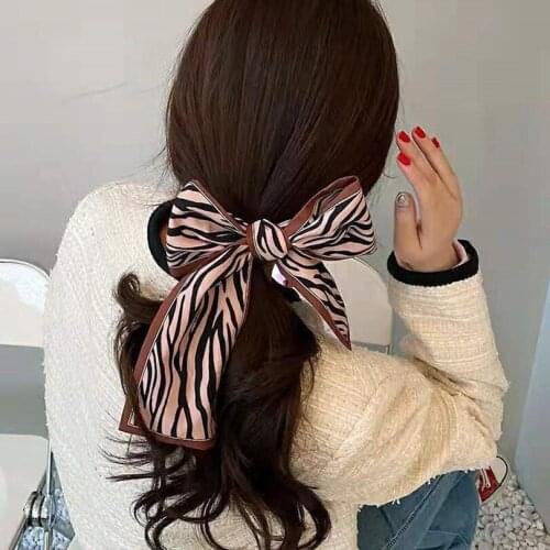 Tiara Women Silk Scarf Cloth Ribbon Hair Bands Japanese And Korean New Cool In Spring Summer Female Украшения Bолос Bandana