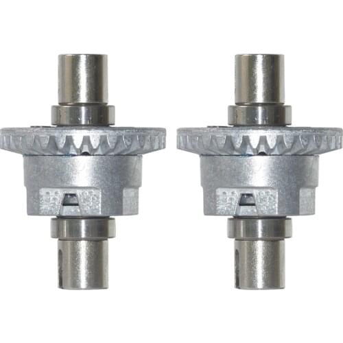 2Pcs All Metal Differential Assembly Gears Gearbox Set for Hosim XLH 9125 RC Car Spare Parts Upgrade Accessories