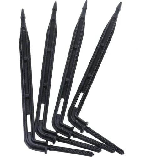 50Pcs/lot Bend Arrow Dripper Micro Drip Irrigation Kit Drops Emitters Garden Watering Saving Micro Dripper