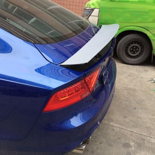 Unpainted FRP Auto Racing Trunk Spoiler Lip Wing For Audi A7 S7 RS7 All models 2010-2014