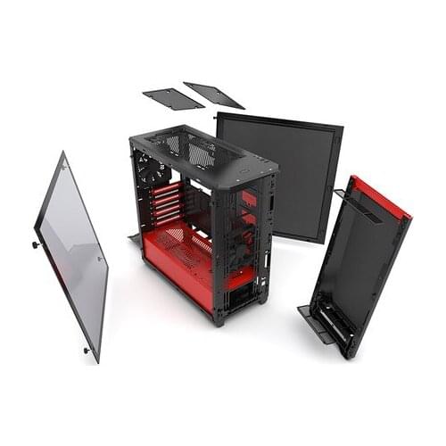 Phanteks 416ptg tempered glass ATX water cooled main box DIY desktop computer case