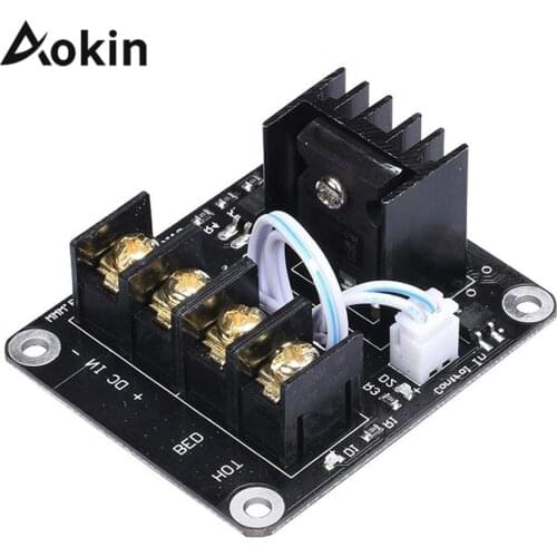 High Power Module Expansion Board Hot Bed MOS Tube for 3D Printer Heated Bed Power Expansion Module for 3D Printer With Cable