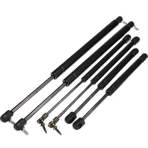 6 Pcs/Set Bonnet+Tailgate+Rear Window Lift Supports Lift Kits For Jeep Grand Cherokee WJ/WG 1999 2000 2001 2002 2003 2004