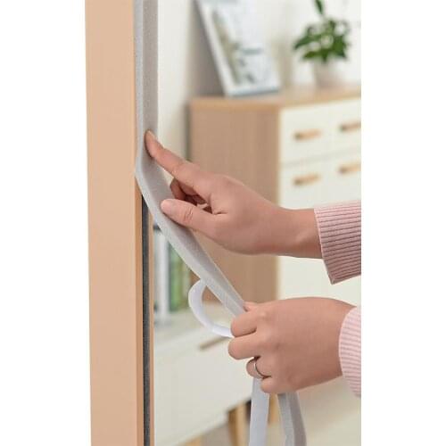 Porta Pinceis Sealing Strip Seam Sound proof Sponge Window Windproof Glass Door Collision Self sticking Wind Shield Window Seal