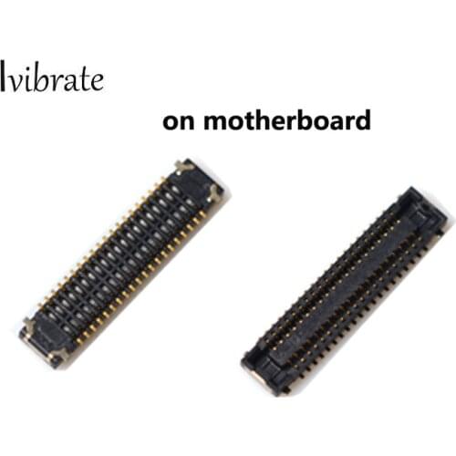 2pcs FPC connector For Letv LeEco Le 1s x 500 LCD display screen on motherboard mainboard