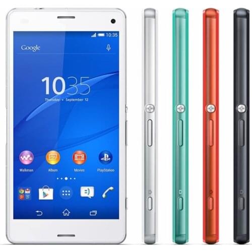 Nearly New Sony Z3 mini-D5803 Used Smartphone 4G LTE Android 4.6inch NFC/GPS 16G ROM Cheap Mobile Phones 21MP Celulares Unlocked