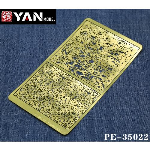 Yan Model PE-35022 1/35 0.05mm Ultra Thin Weathering Stencils (1/35, 1/48, 1/72)
