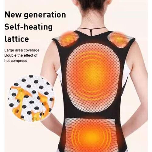 Tourmaline Self-heating Brace Support Waist Back Shoulder Posture Corrector Spine Lumbar Brace Back Support Belt Pain Relief