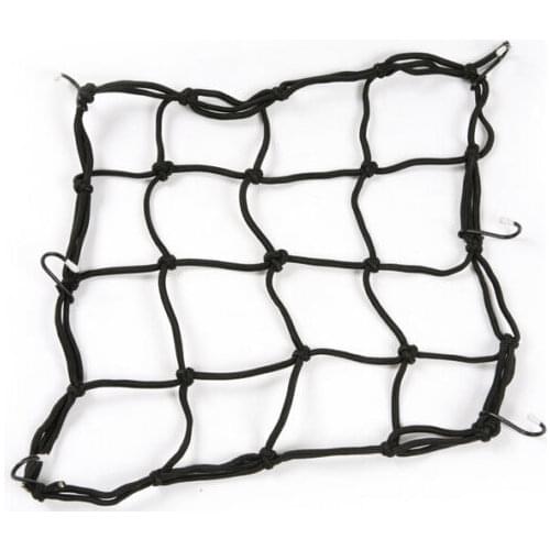 Stretch Bungee-cord Cargo Net Hooks For Motorcycles Bike ATV Security 30 x 30cm