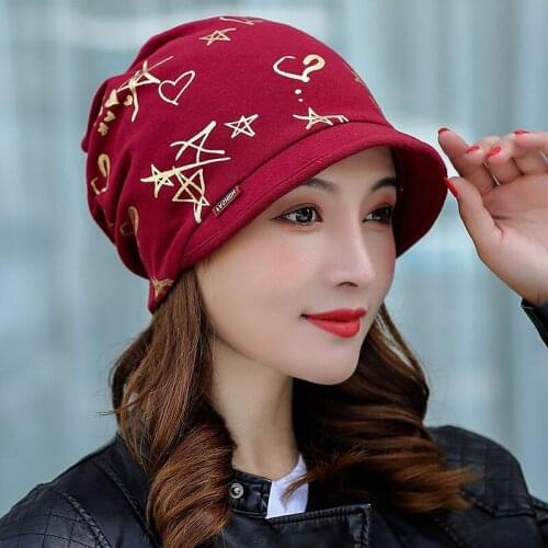Spring Autumn multi-functional neckband peaked cap bucket hat beanie cap Bonnet ski mask Gorros Panama Hats Womens hats