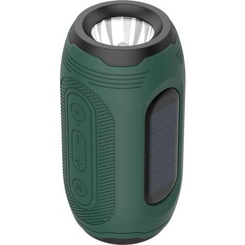 Waterproof Wireless Speaker Solar Charging Speaker For Outdoor Home Party USB Rechargeable