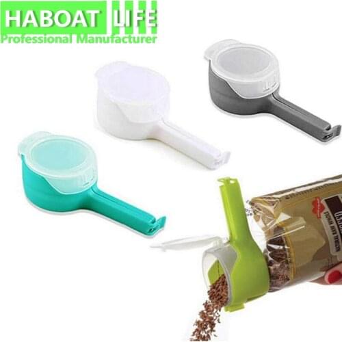 Sealing Clip Food Preservation Clamp Multifunctional Tea Moisture-proof Snack Bag Tongs Kitchen Gadgets C