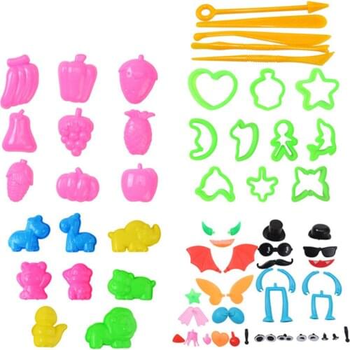 1 Set Ceramic Pottery Tool Plastic Geometry Round Square Soft Clay Mold Tools Designer DIY Polymer Craft Cutting Mold