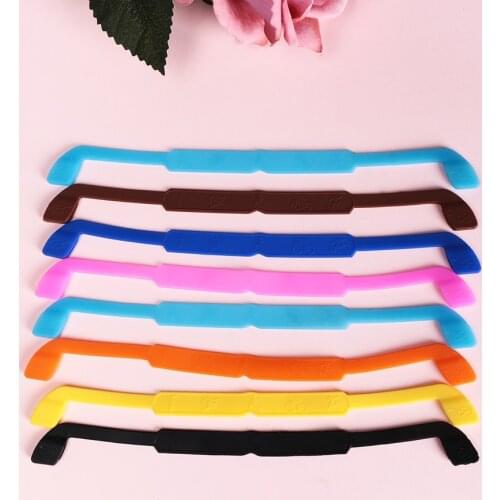 1 piece 2020 practical silicone glasses strap glasses sunglasses sports belt rope clip adjustable glasses accessories