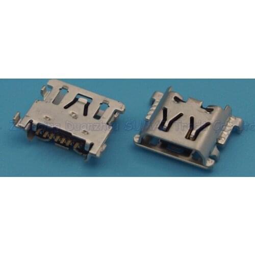 10pcs/lot Micro USB Jack Connector Charging socket For OPPO N3 N5207 N5209 etc