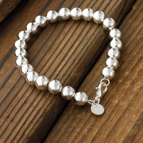2021 European and American Fashion Bracelet Wholesale Couple Simple Beaded Bracelet Creative Lady Gift Wholesale