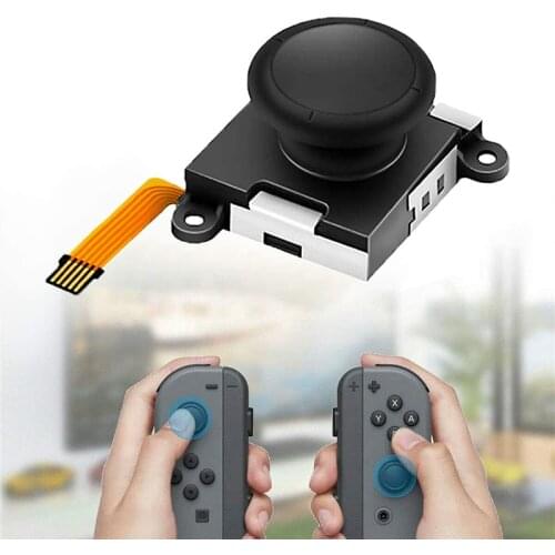 Replacement Joystick 3D Analog Thumb Stick For Nintendo Switch Joycon Controller Screwdriver Thumbstick Caps Tool Set