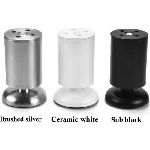 4Pcs Adjustable 3.5-30cm Furniture Leg Feet Thicken Stainless Steel,For Table Bed Sofa Feet Cabinet Legs Furniture hardware