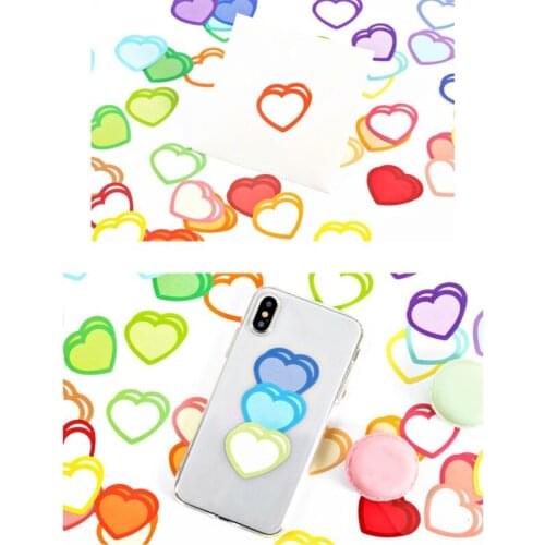 45pcs/box Cute HEART Decor Stickers Scrapbooking Stick Label Diary Album Stickers Kawaii Stationery Girl Gift