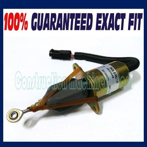 5.9L 8.3L For Diesel Fuel Shut Off Solenoid Motorhome Ford Freighliner 3935649, SA-4764-12 12V