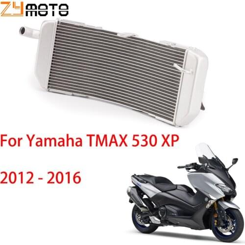 Aluminium Motor Bike Replace Part Engine Cooling Cooler For Yamaha TMAX 530 XP500 2012 2013 2014 2015 2016 TMAX500 XP 500