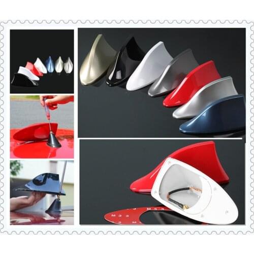 Auto parts modification signal radio roof tail antenna free punch for Honda FCX Brio 3R-C Skydeck P-NUT Legend