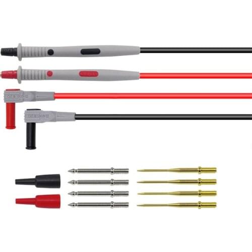 Digital Multimeter Probes Test Probes Leads Replaceable Needles Kits Clearance Cable Wire Tips Alligator Clip