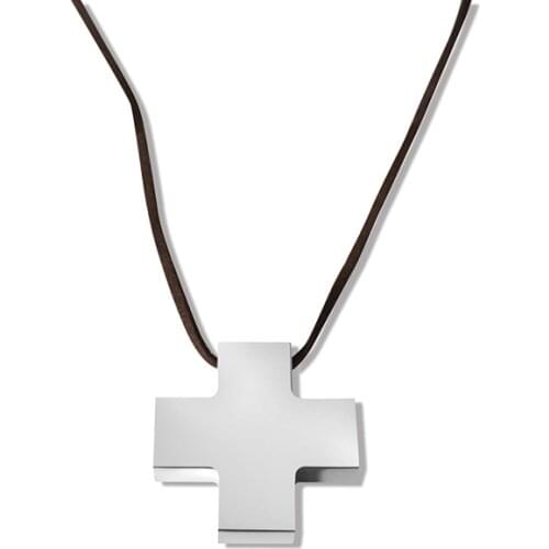 EVA Katsuragi Misato Cross Pendant Cosplay Alloy Necklace