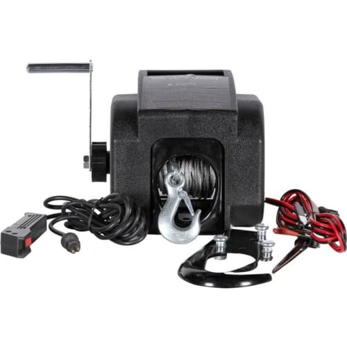 EJLX-2000 Off-road Self-driving First Aid Winch Car Anchor Ship Electric Winch 2000lbs Portable SUV Tractor