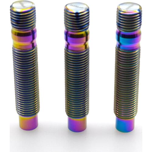 Colorful Gr5 titanium wheel studs for car M14*1.5