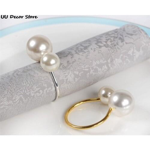 1PC Wedding Party Napkin Rings Table Decoration Hollow Out Family Gatherings Everyday Use Napkin Buckle Holder