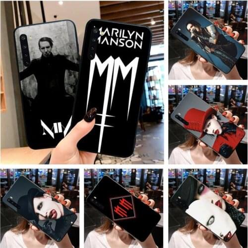 Marilyn Manson Phone Cases For OPPO Realme 6 Pro XT Realme C3 5 Pro C2 RENO2-Z A11X