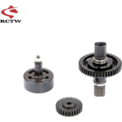 Metal Super High 2 Speed 29T 48T Gear Kit with One-piece Clutch Bell for 1/5 Losi 5ive-t Rofun Rovan LT KM X2 Rc Car Toys Parts