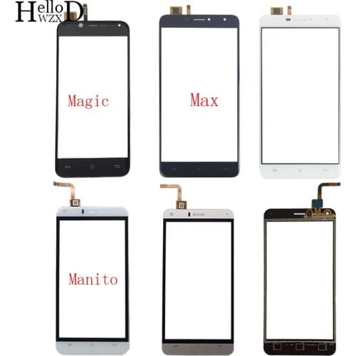 Mobile Touch Screen Panel For Cubot Magic Manito Max Digitizer Panel Front Glass Lens Sensor TouchScreen 3M Glue Wipes