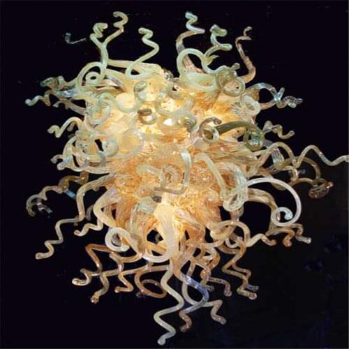 Restaurant Pendant Lights Nordic Lamps Modern Art Deco Chihuly Style Hanging LED Glass Lightings